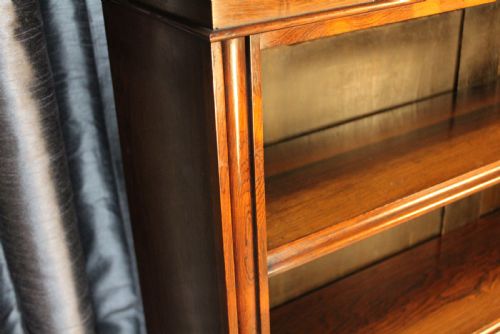 Rosewood Open Bookcase - Image 6