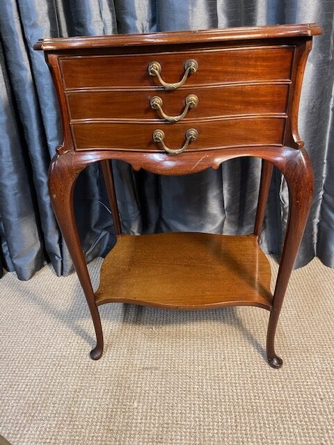 Mahogany Inlaid Table - Image 4