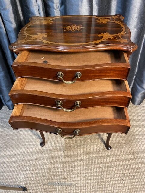 Mahogany Inlaid Table - Image 5