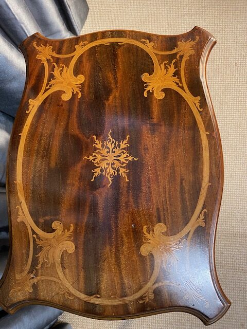 Mahogany Inlaid Table - Image 7
