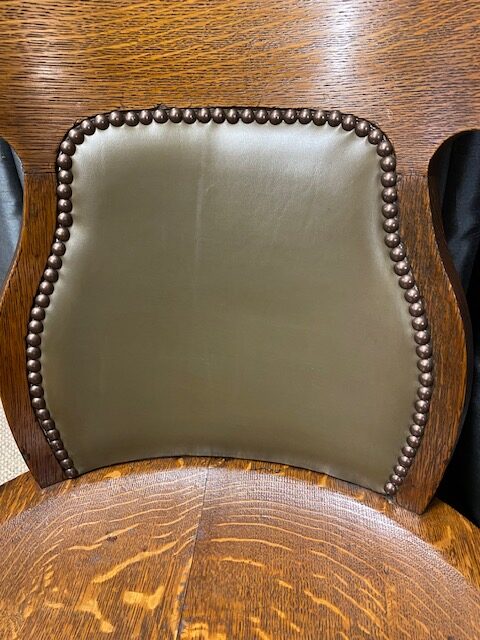 Oak Desk Chair - Image 4