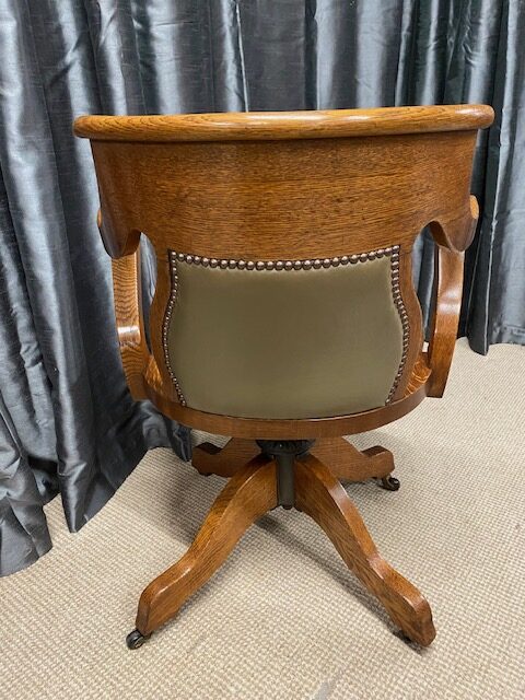 Oak Desk Chair - Image 6