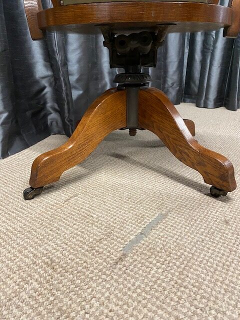 Oak Desk Chair - Image 7