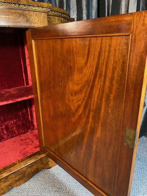 Burr Walnut Credenza - Image 3