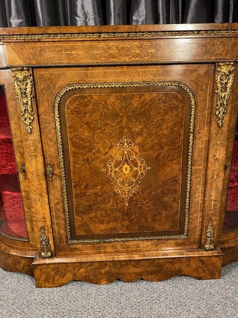 Burr Walnut Credenza - Image 5