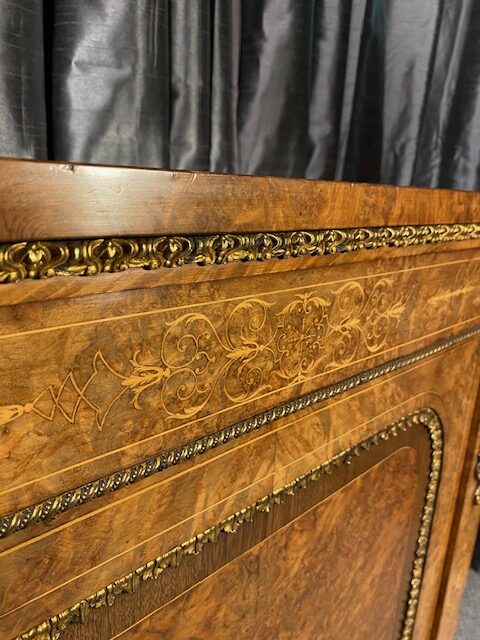Burr Walnut Credenza - Image 9