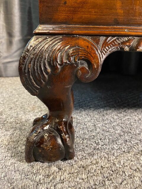 Mahogany Ball and Claw Chest Of Drawers - Image 6