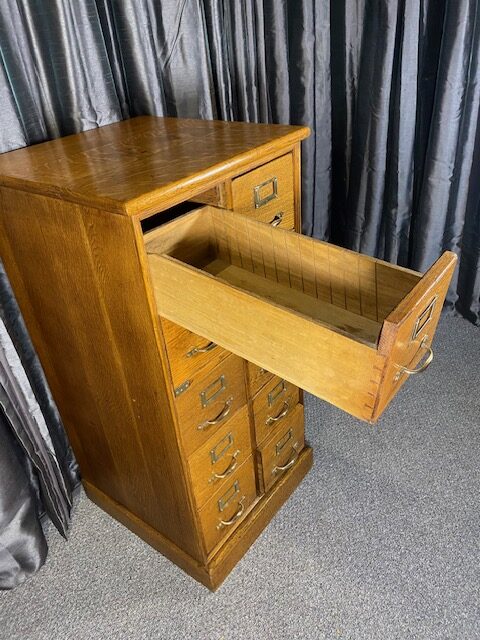 Oak Haberdashery Cabinet - Image 4