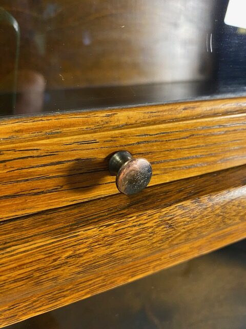 Golden Oak Barrister Bookcase - Image 4