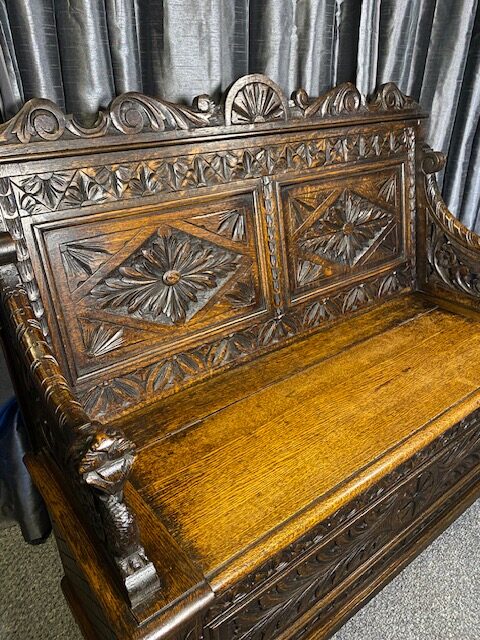 Oak Bench - Image 2